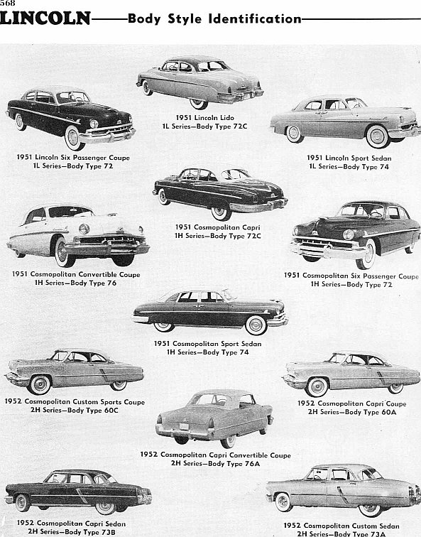 1951-52 Lincoln ad