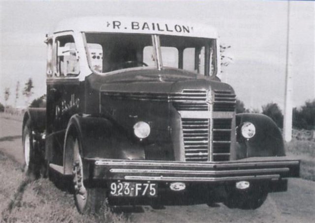 1951 ROCHER SCHNEIDER RS 485 des Tps Baillon un des derniers produits