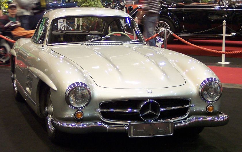 1952 Mercedes 300SL Coupe vr silver EMS