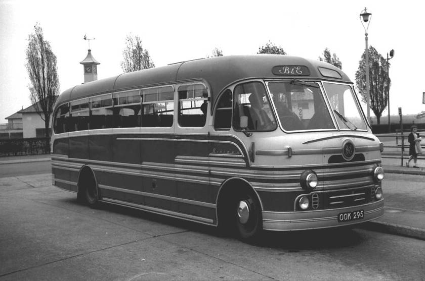 1954 Bedford SBG with a Yeates Riviera C36F body