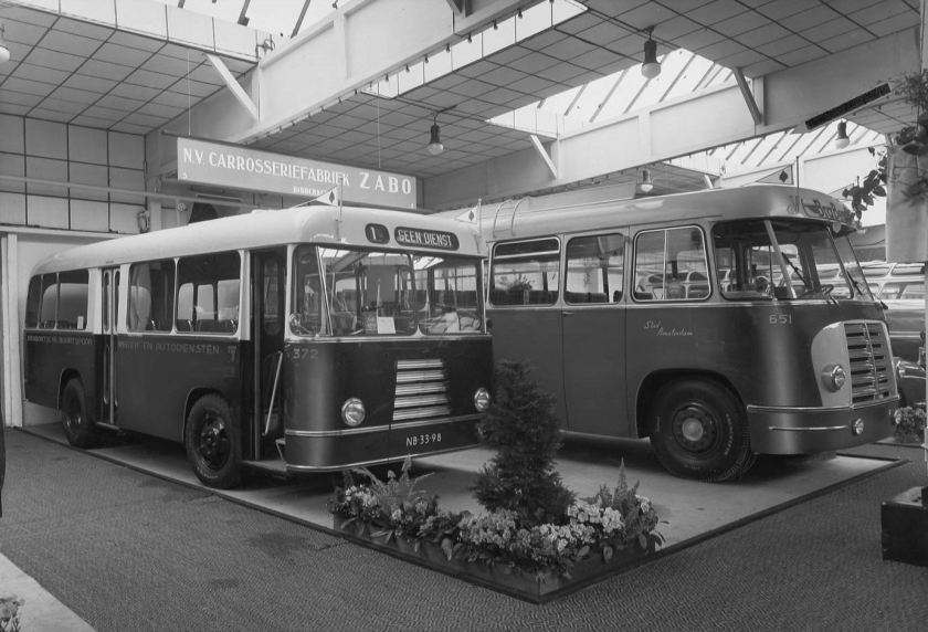 1954 ZABO BBA bussen 372-651 AutobusRAI in 1954