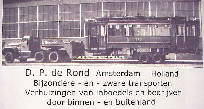 1955 Diamond D P de Rond bijz en zware transporten