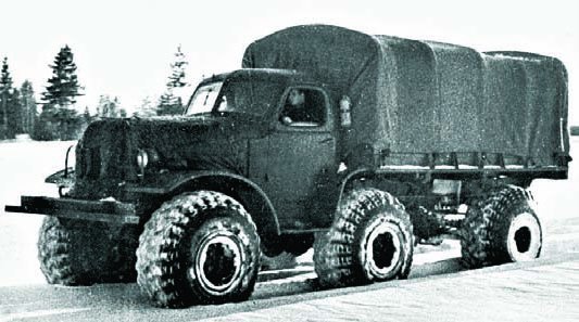 1957 ZIL-157R, 6x6
