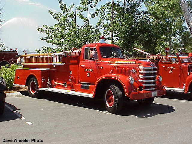 1958 Diamond T model 536 fire truck a