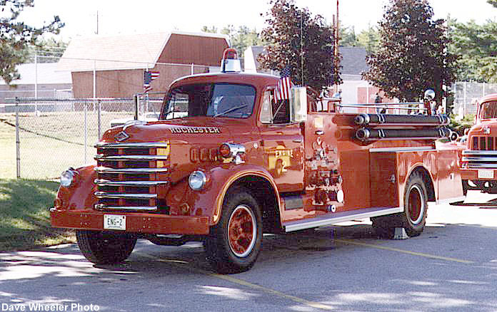 1958 Diamond T model 536 fire truck