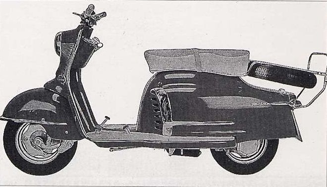 1958 Nsu Prima 3stern Motorcycle