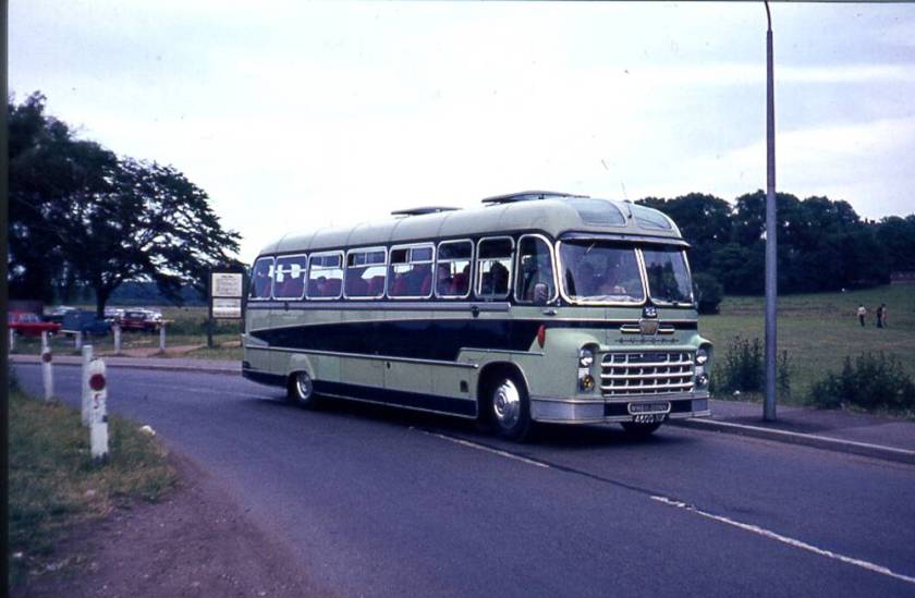1960 Albion VT17L Victor with Yeates Europa C41F body, 4600NX