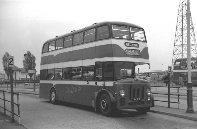 1960 RCT3, was a Yeates H39-34RD bodied Leyland PD3-1