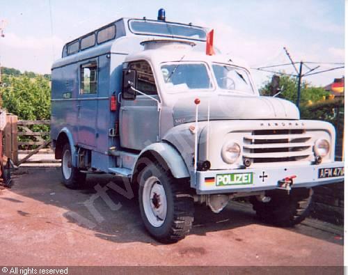 1961 HANOMAG Vehicles, Hanomag Type AL28 4x4 Command-Radio Vehicle, Bonhams