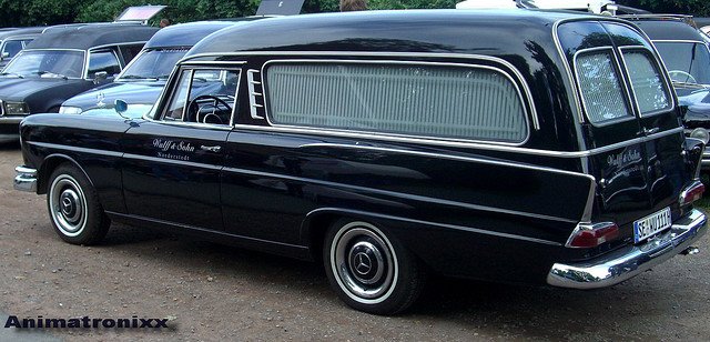 1961 Mercedes-Benz W111 Funeral Coach Pollmann Karosserie