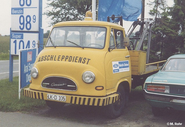 1963 Hanomag Garant Abschleppwagen