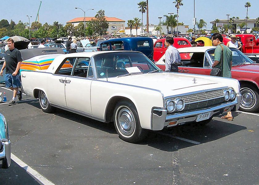 1963 Lincoln Continental white