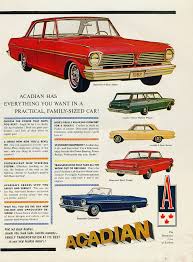 1965 Acadian Canso Sport Coupe and 4-Door Sedan