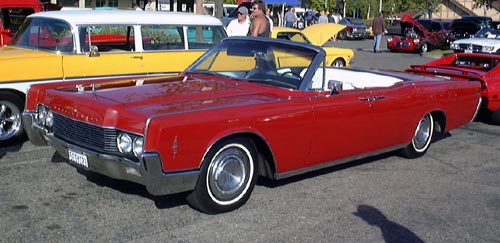 1966 Lincoln Continental four-door convertible