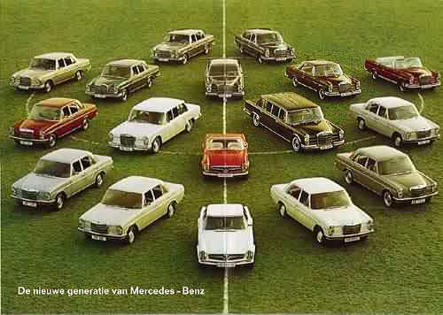 1969 Mercedes-Benz family portrait