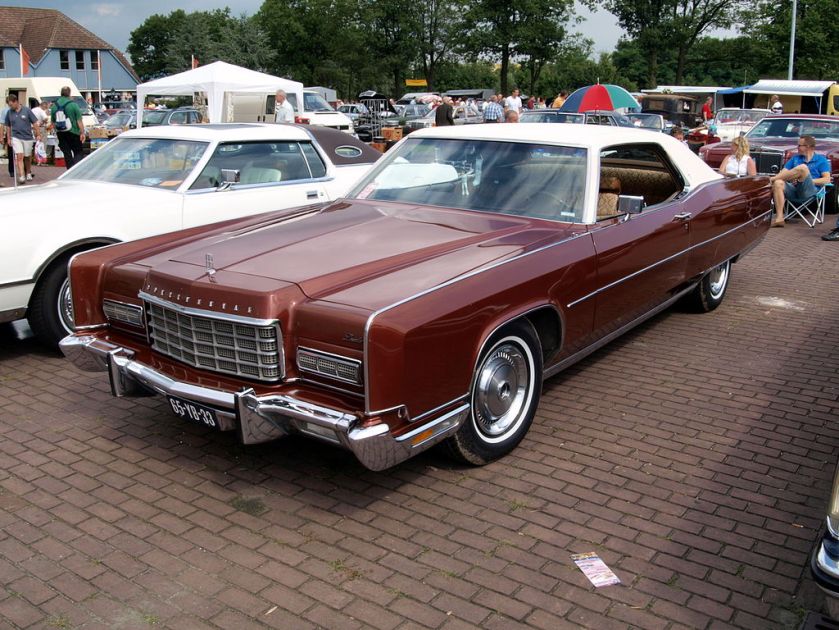 1973 Lincoln Continental hardtop coupe