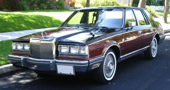 1982 Lincoln Continental sedan