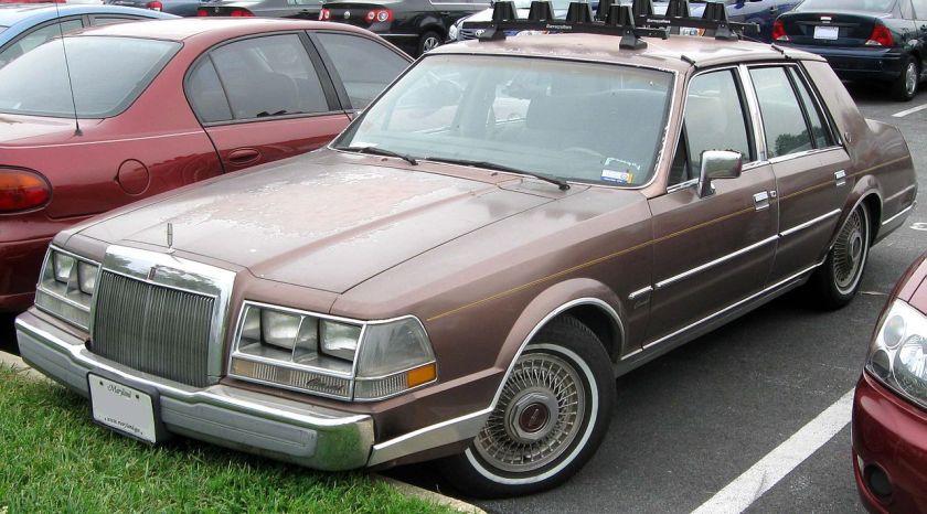 1984–87 Lincoln Continental