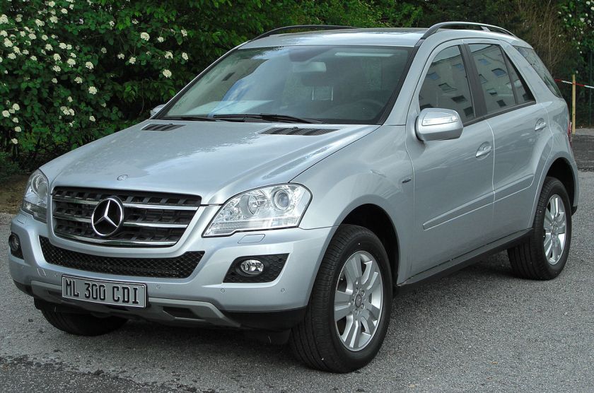 2010 Facelifted Mercedes-Benz ML 300 CDI 4Matic, Germany