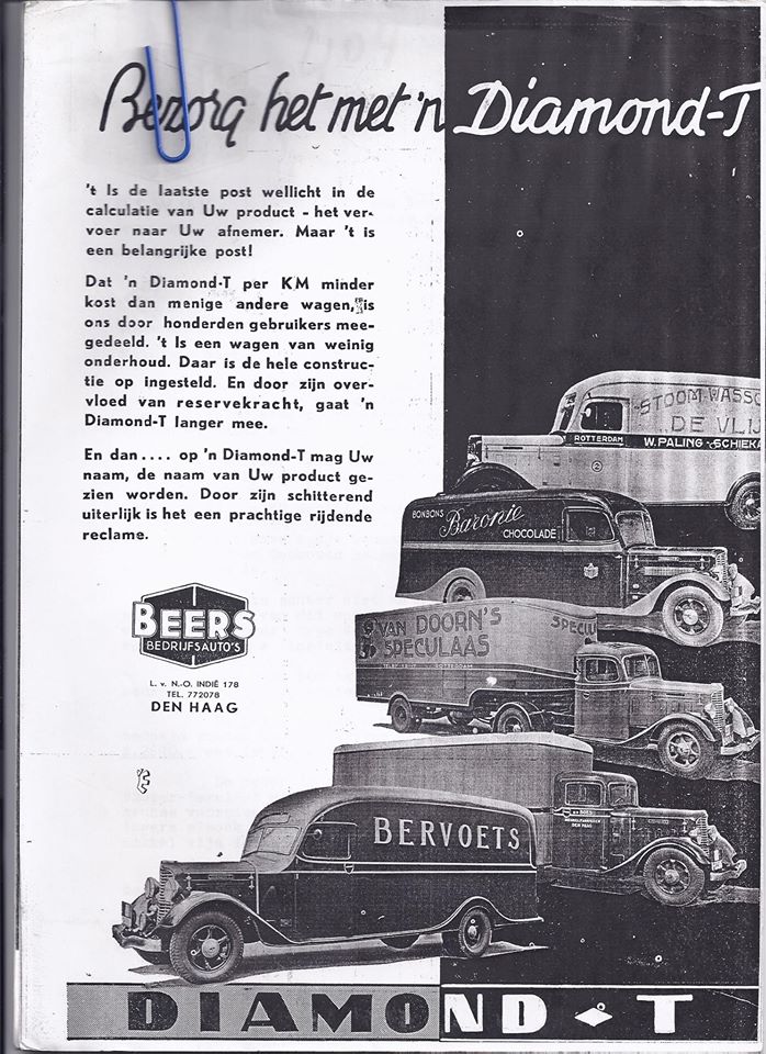 Diamond T Beers Ad