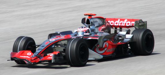 Fernando_Alonso_2007_2 Mercedes-Benz has sponsored the McLaren Formula One team since 1995.