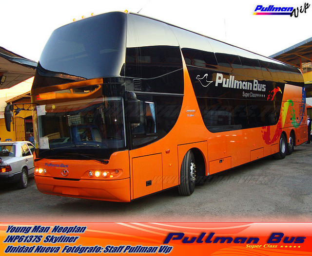 Pullman Bus - Young Man Neoplan