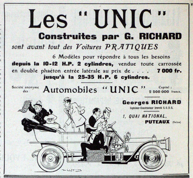 1908 Unic