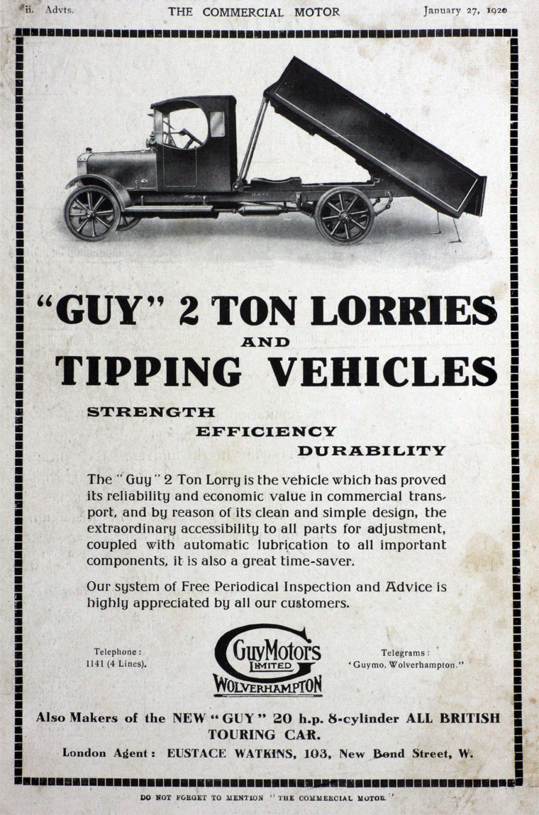 1920 Guy Motors