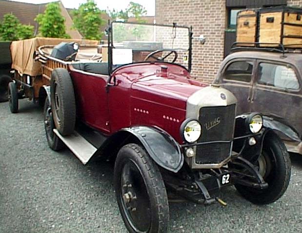 1920 Unic Camionette at a CVBA meet Unic Camionette