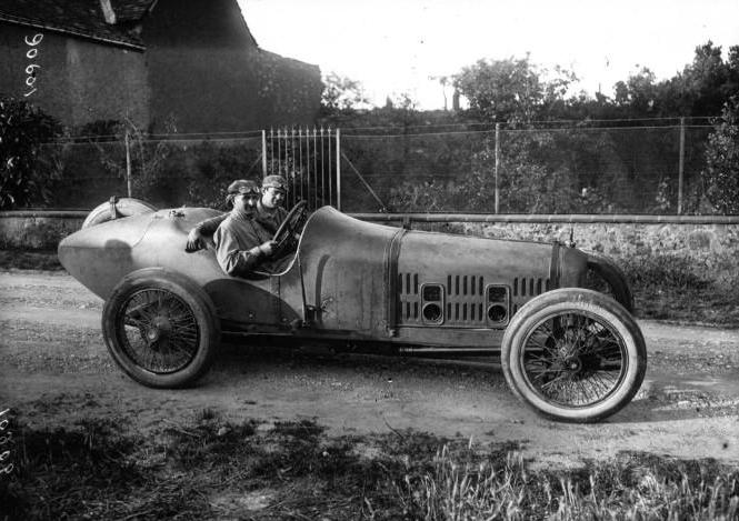 1921 Ballot 3L lors du Grand Prix de France