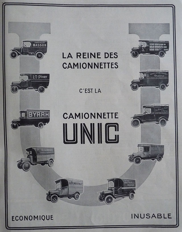 1923 Camionnette Unic