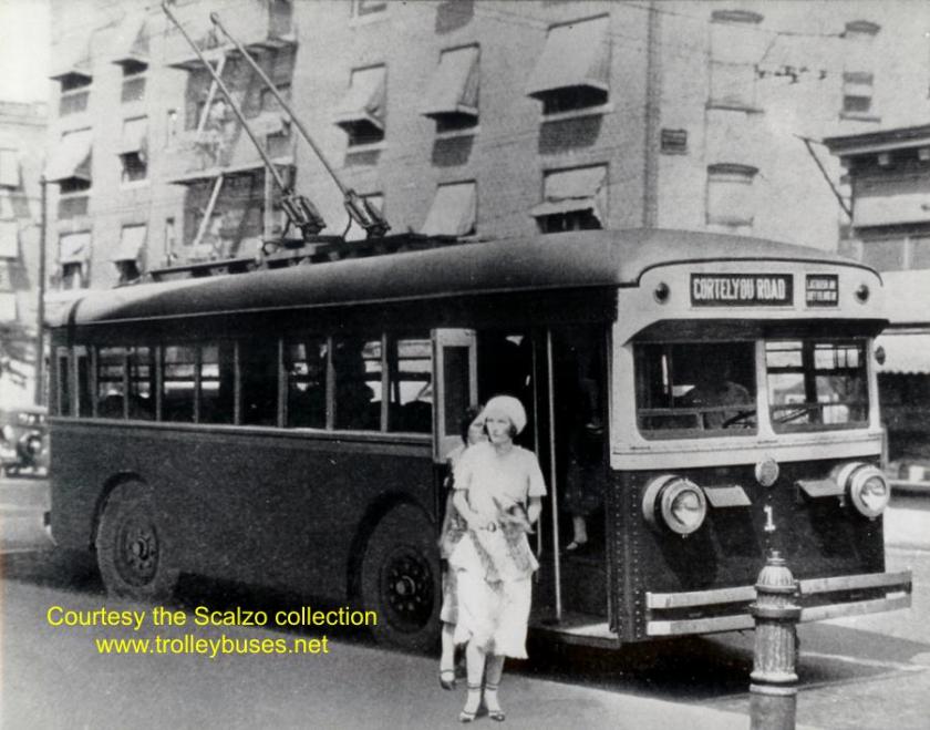 1930 ACF E1 Trolley 1 on Cortelyou Rd