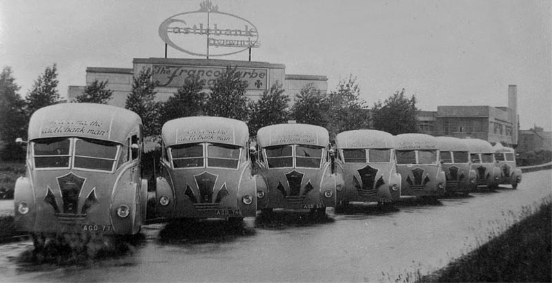 1933-36 Holland Coachcraft of Govan, Glasgow did the body work, while Albion, Commer and Guy Wolf created the chassis from 1933-36