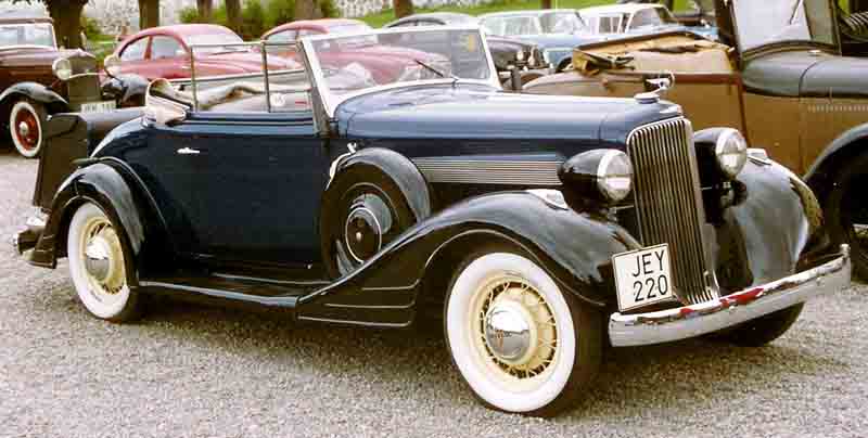 1934 Pontiac Series 603 34318 Convertible Coupé