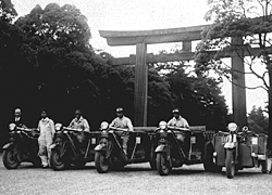 1936, four Mazda-go Type-KC36 trucks and one Mazda-go Type-DC took part in a caravan from Kagoshima to Tokyo