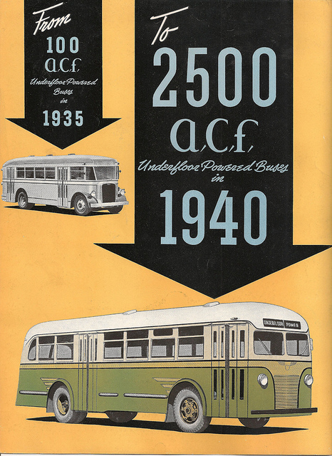 1940 ACF Brill Bus Brochure