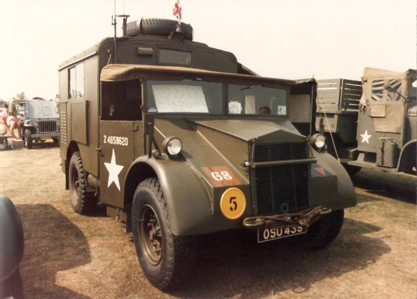 1941 Guy Ant radio truck OSU439 Duxford Military Vehicle