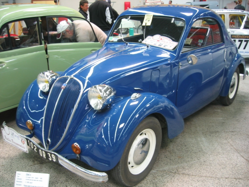 1946 Simca 8 coupé deux places (2 seat coupé)