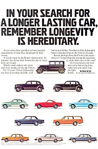 1950 Volvo Ad Cars From 30s to 80s