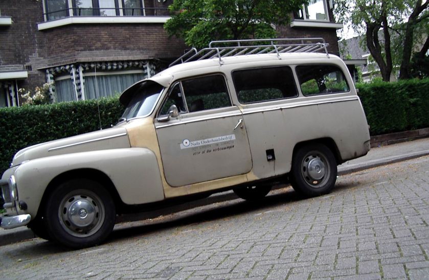 1950 Volvo Duet Kattenrug station d