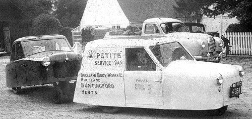 1952 AC Petite at Buckland factory