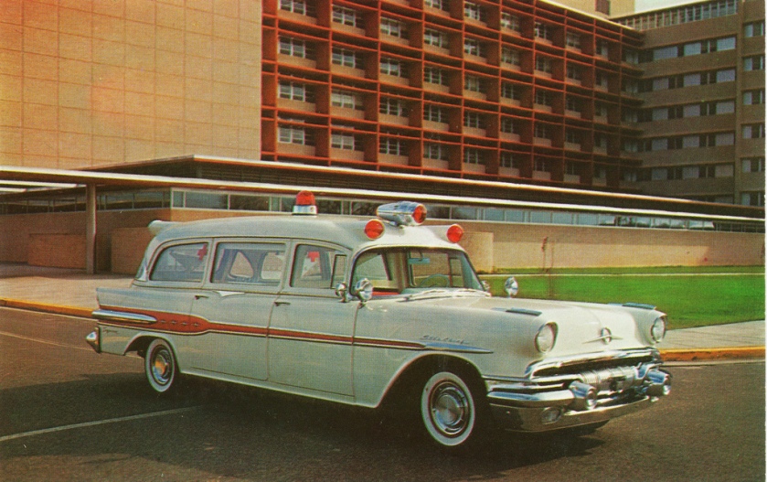 1957 Pontiac Superior Ambulance