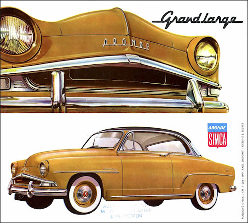1957 Simca aronde GL