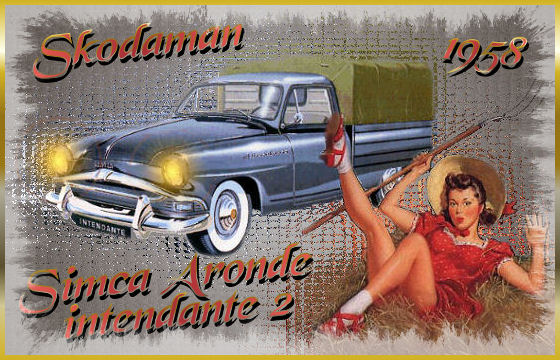 1958 Simca Aronde Intendante 2 ad