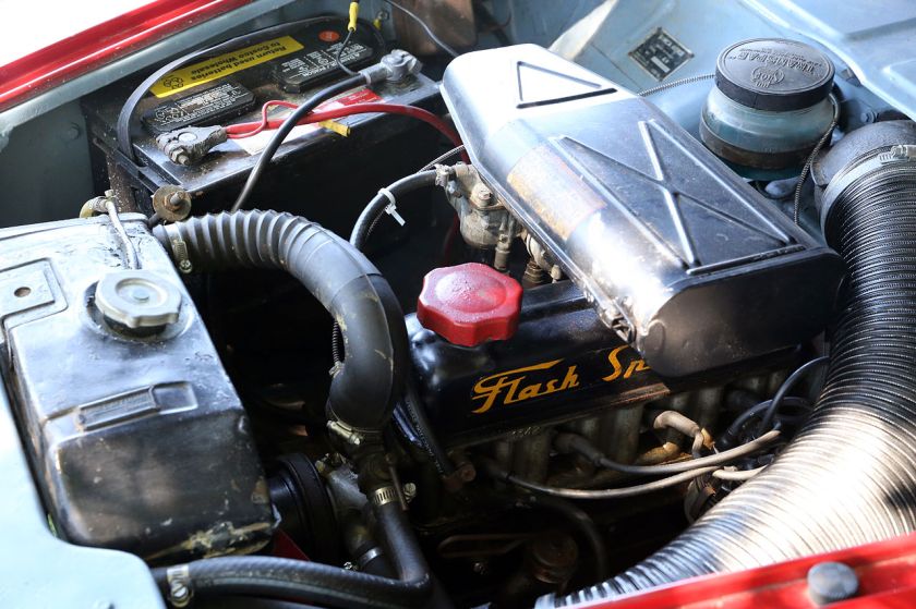 1959 The Flash Spécial engine in a 1959 Aronde Océane, with 57 hp