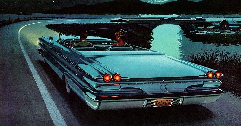 1960 Pontiac Bonneville Fitz-and-Van illustration