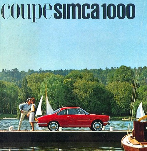 1963 Simca  1000 coupe