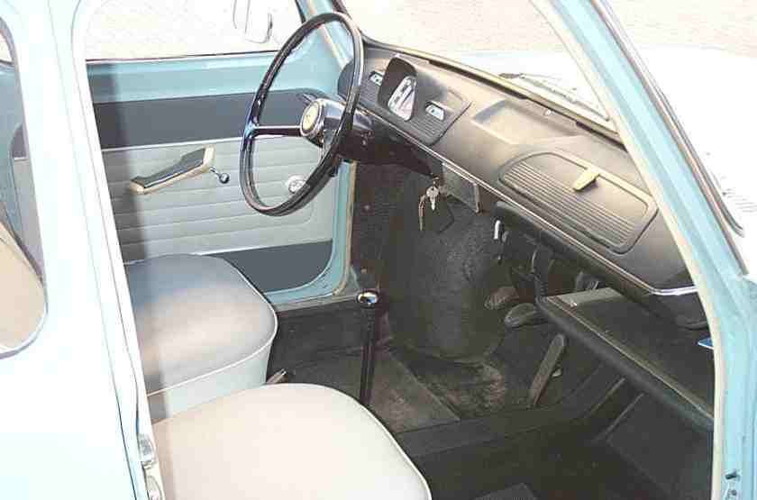 1963 Simca 1000 - interior