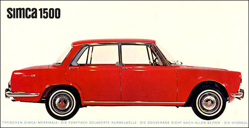 1964 Simca 1964 1500-63