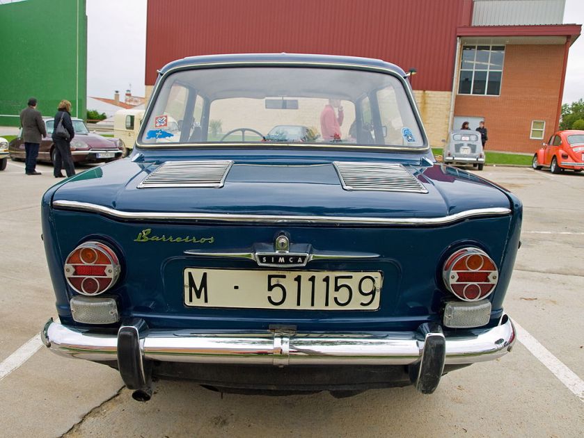 1966-1968 Simca 1000 by Barreiros
